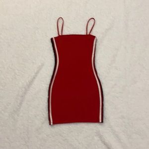 Red tight dress 🖤❤️